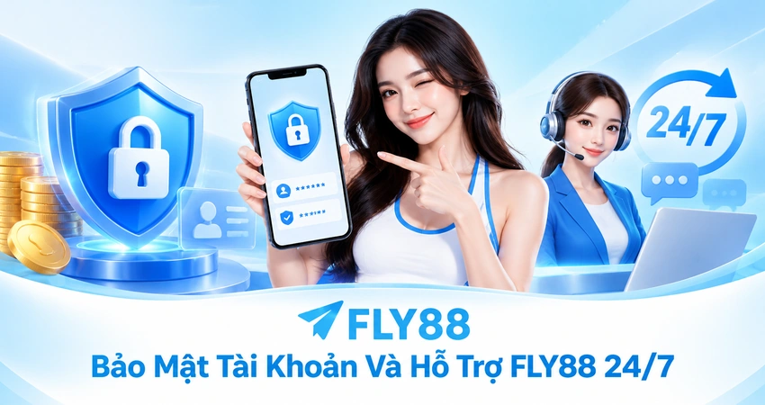 Bảo Mật Tài Khoản Và Hỗ Trợ FLY88 24/7
