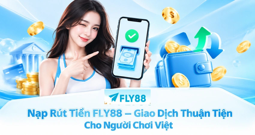 Nạp Rút Tiền FLY88 – Giao Dịch Thuận Tiện Cho Người Chơi Việt